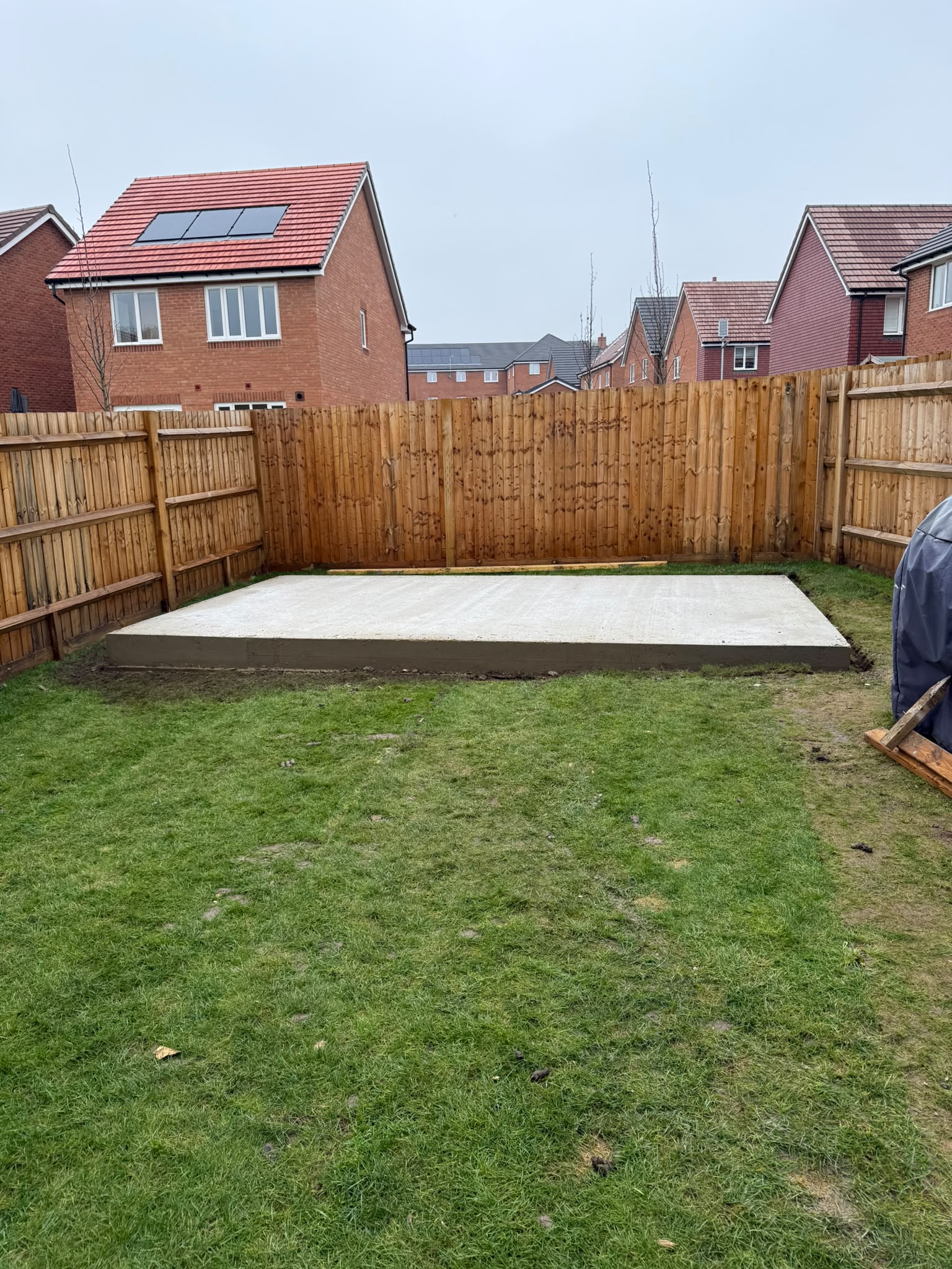 Porcelain patio in Surrey