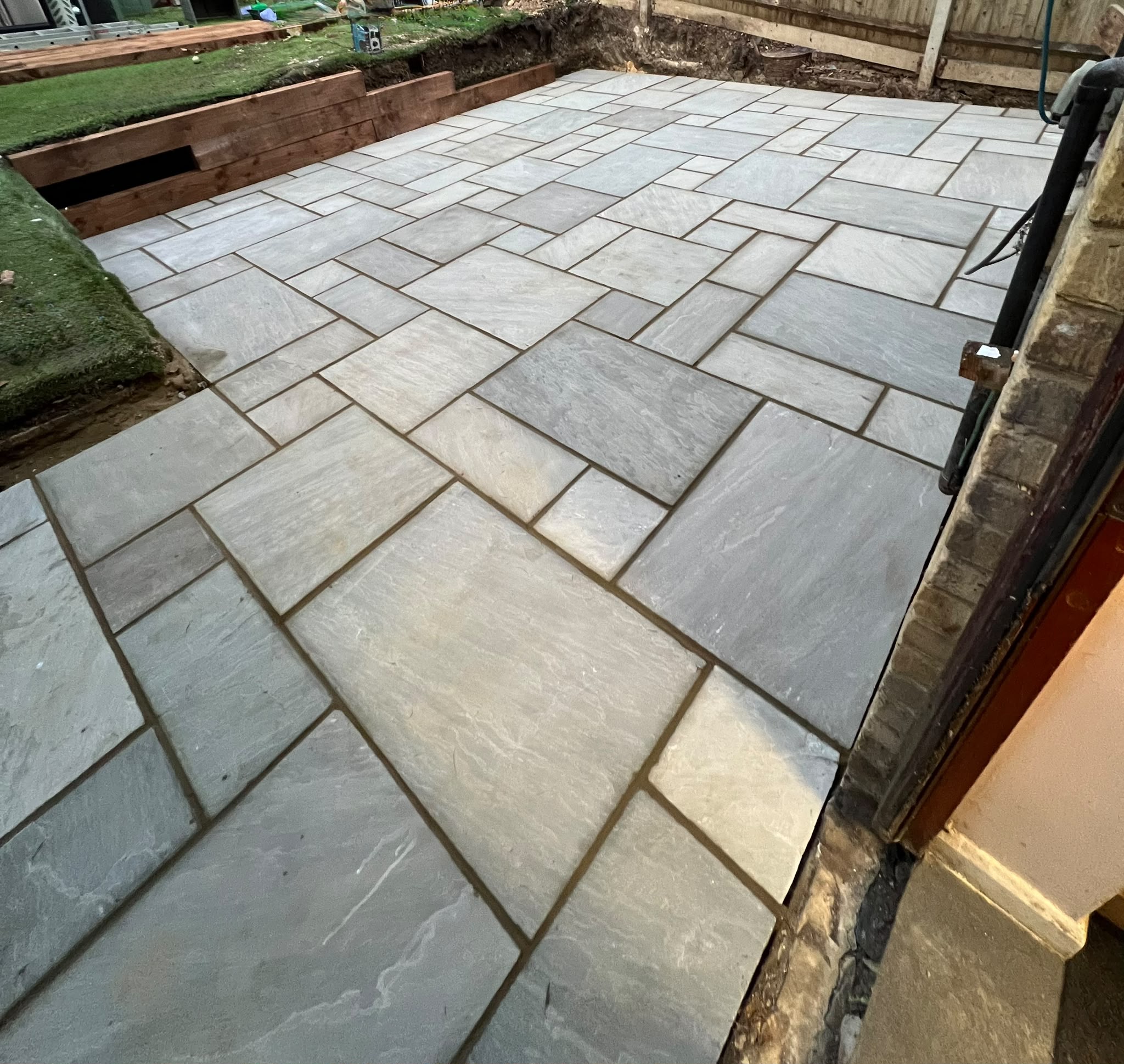 Resin driveway